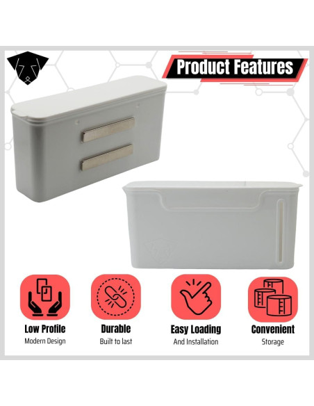 Dispensador de bolsas para excremento Skylar Pet Blanco