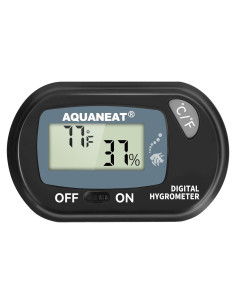 Termómetro e Higrómetro Digital AQUANEAT DTH-A045 para Reptiles