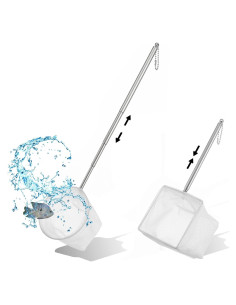 Red de Pescado para Acuario SynHHergyx, 2 Pcs, Malla Fina