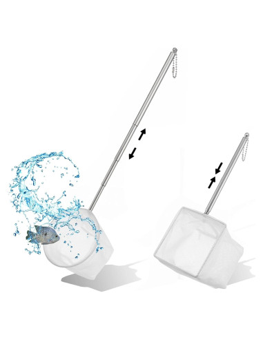 Red de Pescado para Acuario SynHHergyx, 2 Pcs, Malla Fina