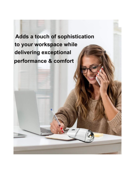 Ratón Inalámbrico Ergonómico SHARE SUNSHINE Blanco Aqua