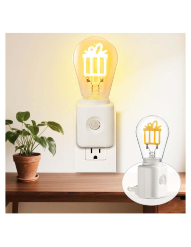 Luz Nocturna Vintage con Sensor de Movimiento Yaoten 2200K