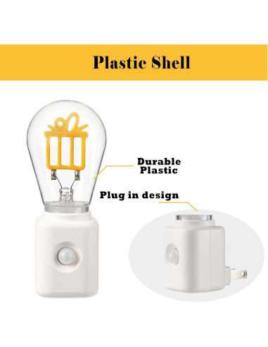 Luz Nocturna Vintage con Sensor de Movimiento Yaoten 2200K