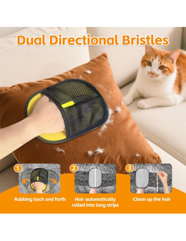 Guante Removedor de Pelo Electroestático Genérico para Mascotas