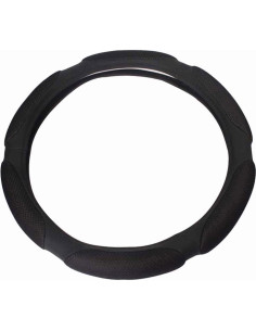 Cubierta de Volante Jonscart Negra Universal 38 cm Transpirable 2