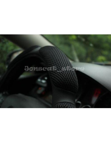 Cubierta de Volante Jonscart Negra Universal 38 cm Transpirable