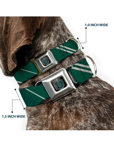 Collar para Perros Warner Bros. Slytherin 38-61 cm Verde