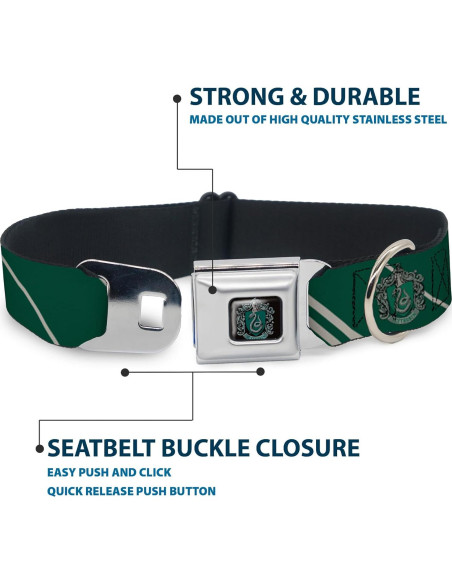 Collar para Perros Warner Bros. Slytherin 38-61 cm Verde
