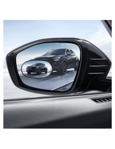 Espejos de Punto Ciego YGDMD Ovalados 360 Ajustables 2 Pcs