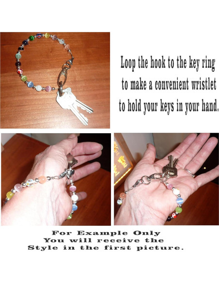 Portallaves con cuentas Hidden Hollow 30.48 cm Multi Mujer