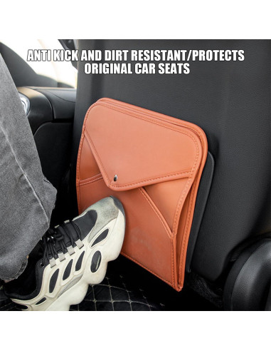 Basurero de Coche BELOMI Plegable Naranja 1L Organizador