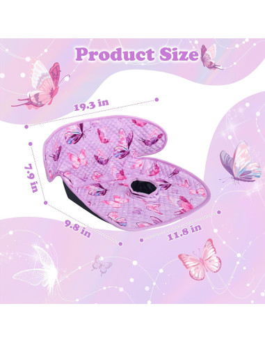 Cubierta Protectora de Inodoro Babenest 2 Piezas Púrpura