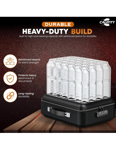 Caja de Seguridad a Prueba de Fuego CALENTY con USB 8GB