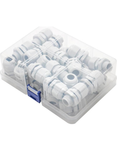 Accesorios de Cable Estanco 3/8 NPT HUIXHAO 30pcs Nylon IP68