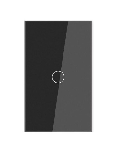 Interruptor de Luz Táctil YUEQING Sin Cable Neutro 1000W Negro