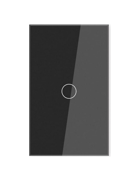 Interruptor de Luz Táctil YUEQING Sin Cable Neutro 1000W Negro