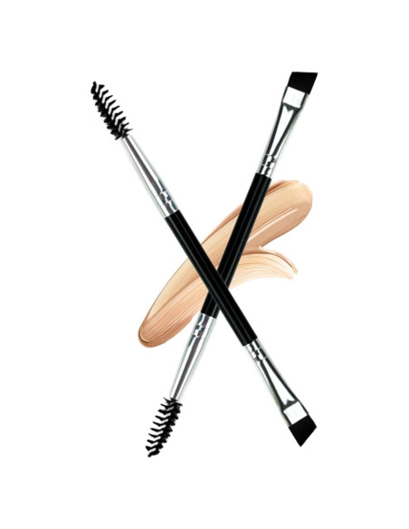 2 Piezas Cepillo de Cejas Doble Cara Ksvsonrvi Profesional