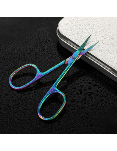 Tijeras Curvadas para Cutículas Ptwola 10x4.2cm Acero Inoxidable