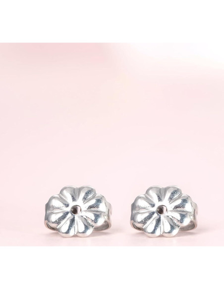 Respaldo de Pendientes de Titanio Puro Hipoalergénico 4PCS