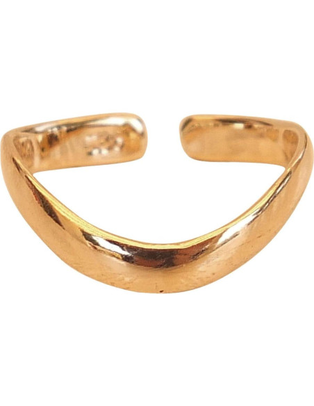 Anillo ajustable de oro amarillo MiYa Creations - 3mm