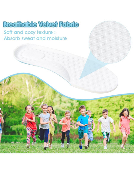 2 Pares Plantillas de Espuma con Memoria Piriuuo 2.5-4