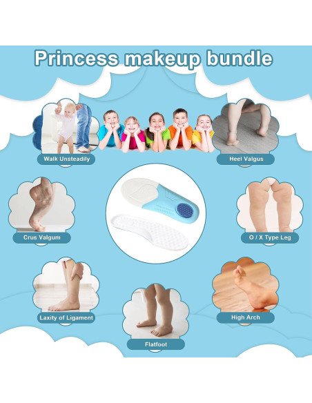 2 Pares Plantillas de Espuma con Memoria Piriuuo 2.5-4