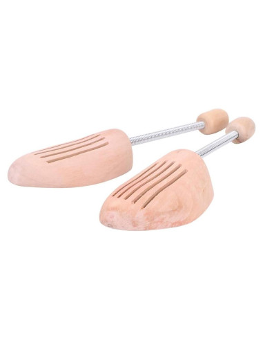 Árbol para zapatos de madera Keenso, 2PCS ajustable 35-36