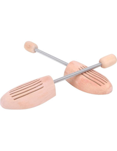 Árbol para zapatos de madera Keenso, 2PCS ajustable 35-36