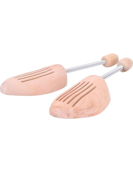 Árbol para zapatos de madera Keenso, 2PCS ajustable 35-36