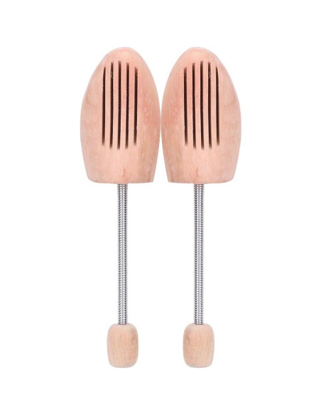 Árbol para zapatos de madera Keenso, 2PCS ajustable 35-36