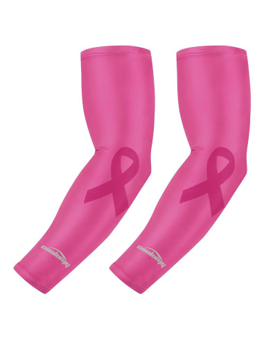 Manga de Compresión Rosa COOLOMG para Deportes - Mediana