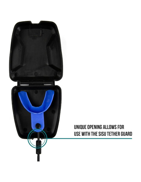 Funda para Protector Bucal SISU - Ligera y Duradera - Negra