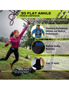 Soporte de Tobillo 3D Pro-Tec Athletics Mediano Transpirable 2