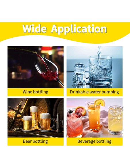 Bomba Eléctrica USB Grado Alimenticio Yonhamph 2LPM con Sensor