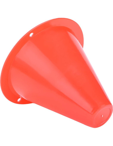 Conjunto de 10 Conos de Entrenamiento ASHATA 20 cm Rojo