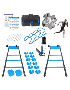 Kit de Entrenamiento de Agilidad StrikerSteps ATS-25 - 2 Escaleras 6.1m