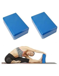 Bloques de Yoga RIPTEADRY 2 Pack Espuma EVA Antideslizantes 23x15x7.5cm