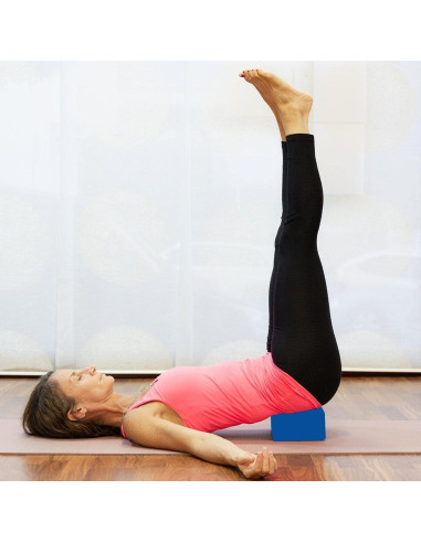 Bloques de Yoga RIPTEADRY 2 Pack Espuma EVA Antideslizantes 23x15x7.5cm