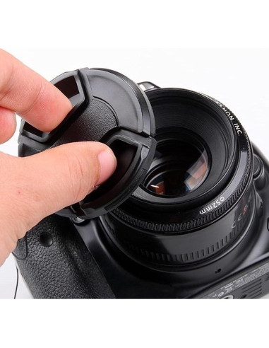 Tapa de lente 40.5mm FANZR para Sony E-mount y Nikon