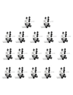 Kit de Transistores NPN PNP 170 Piezas 17 Valores DaFuRui