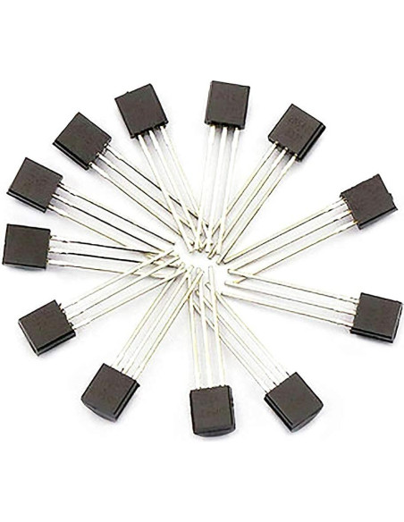 Kit de Transistores NPN PNP 170 Piezas 17 Valores DaFuRui