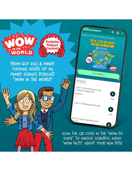 Acuario de Camarones de Sal Thames & Kosmos - Kit STEM 6+