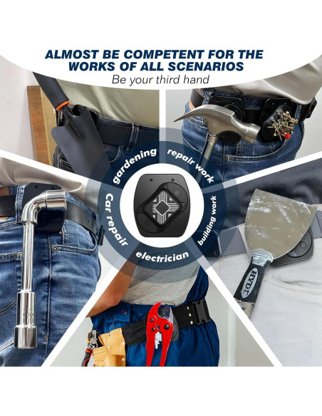 Soporte Magnético para Herramientas DINGDOON 9.07kg Clip Metal