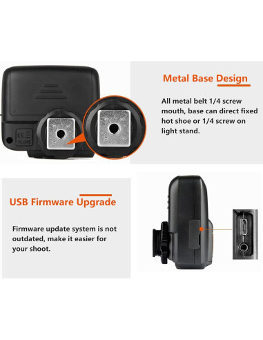 Receptor Inalámbrico Godox X1R-N para Flash Nikon TTL