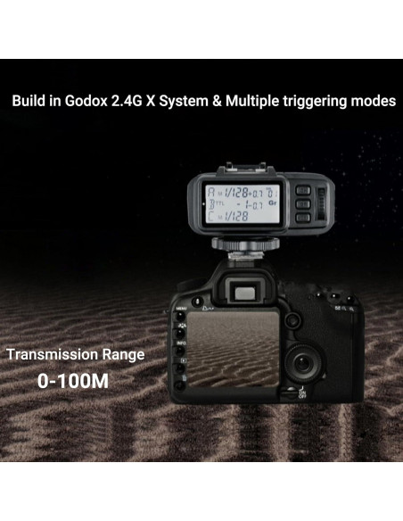 Receptor Inalámbrico Godox X1R-N para Flash Nikon TTL