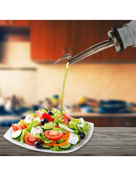 Vertedores de Aceite y Licor Axe Sickle - Acero Inoxidable - 2 Pcs