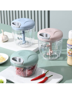 Picador Manual DeepCrush Turbo Pull Pro 300ml, 3 Cuchillas 2