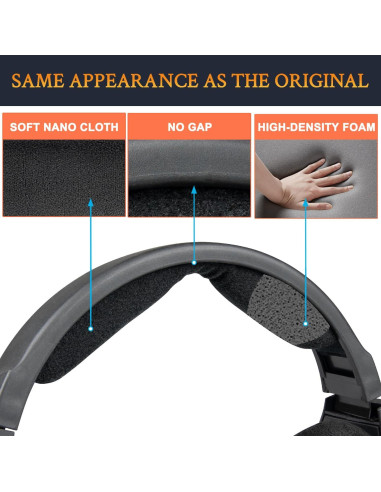 Funda de Microfibra SOULWIT para Auriculares Sennheiser HD660S/HD650/HD600 - 2 Bultos