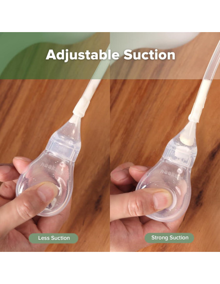 Aspirador Nasal de Silicona Haakaa y Limpiador BabyCroc