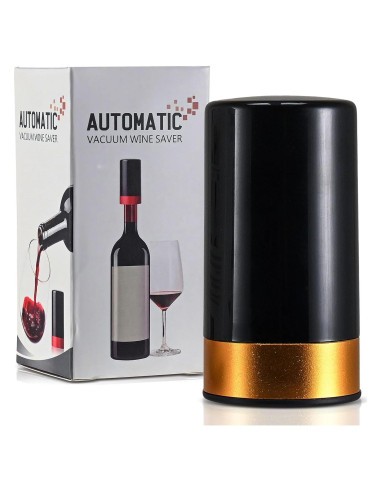 Tapón y Bomba de Vino Eléctrico Berkware con Pantalla LED